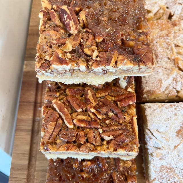 Pecan Shortbread.