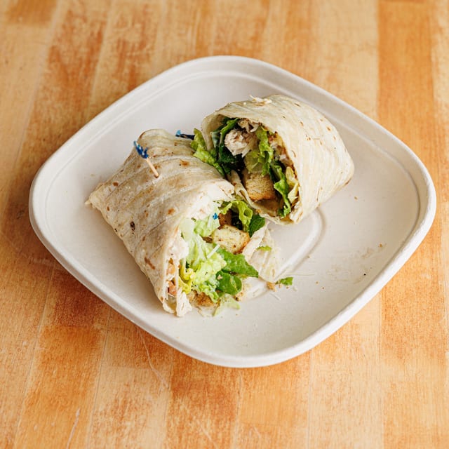 Chicken Caesar Wrap.